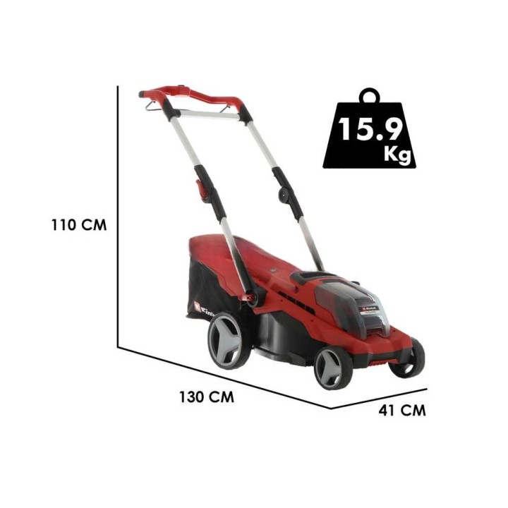 Einhell RASARRO 36/36 akkuruohonleikkuri, 36 V, 36 cm, 2 × 3 Ah