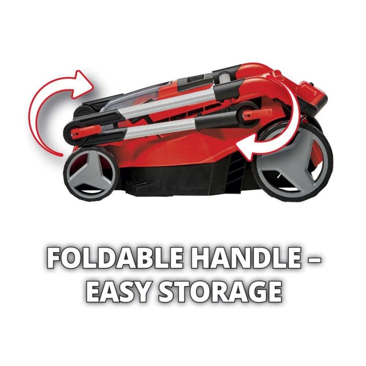 Einhell RASARRO 36/36 akkuruohonleikkuri, 36 V, 36 cm, 2 × 3 Ah