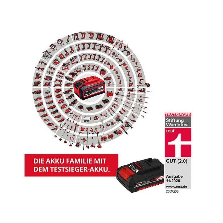 Einhell RASARRO 36/36 akkuruohonleikkuri, 36 V, 36 cm, 2 × 3 Ah