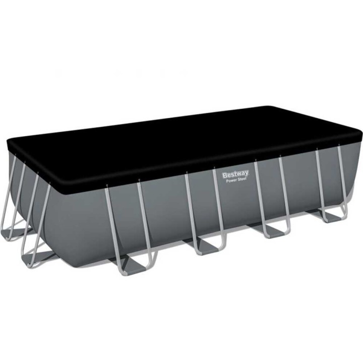 Bestway Power Steel 56671 uima-allas 488 × 244 × 122 cm, 11 532 l