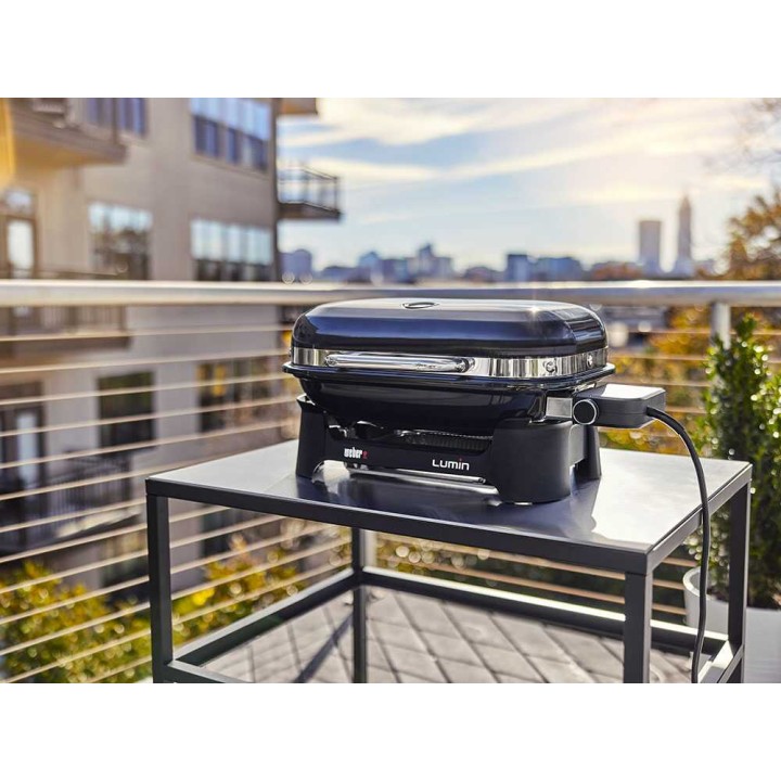 Weber Lumin Compact Black sähkögrilli, 2,2 kW, 1 166 cm²