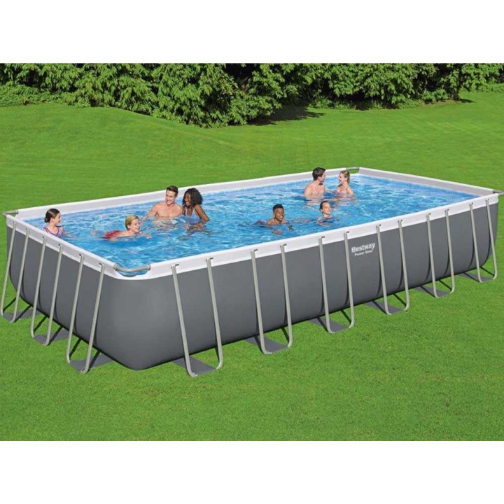 Bestway Power Steel 56475 uima-allas, 732 × 366 × 132 cm, 30 045 l