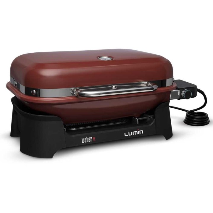 Weber Lumin Red kannettava sähkögrilli, 2,2 kW, 1 562 cm²