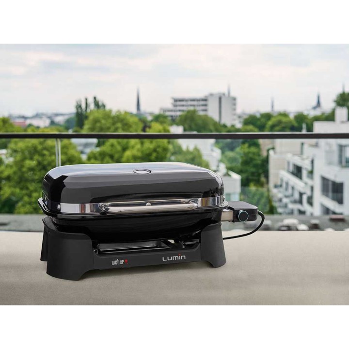 Weber Lumin Red kannettava sähkögrilli, 2,2 kW, 1 562 cm²