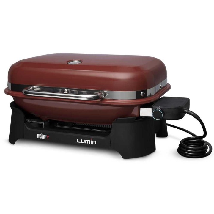 Weber Lumin Red kannettava sähkögrilli, 2,2 kW, 1 562 cm²