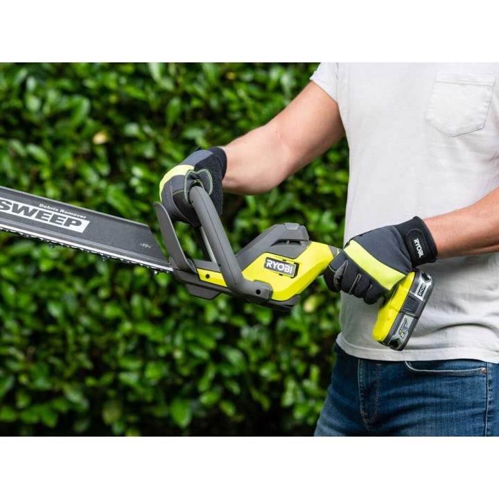 RYOBI RY18HT55A-0 akkupensasleikkuri, 55 cm, 18 V, 2,5 Ah