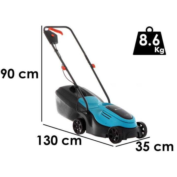 Gardena PowerMax 30/18V P4A akkuruohonleikkuri, 30 cm, ilman akkua ja laturia