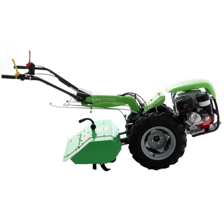 Castoro Super -motokultivaattori Honda GX390, 13 HP, jyrsin 80 cm, bensiini