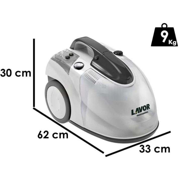 Lavor GV Egon VAC 4.1 Plus höyrypuhdistin, 3 100 W, 8 l, 220 V