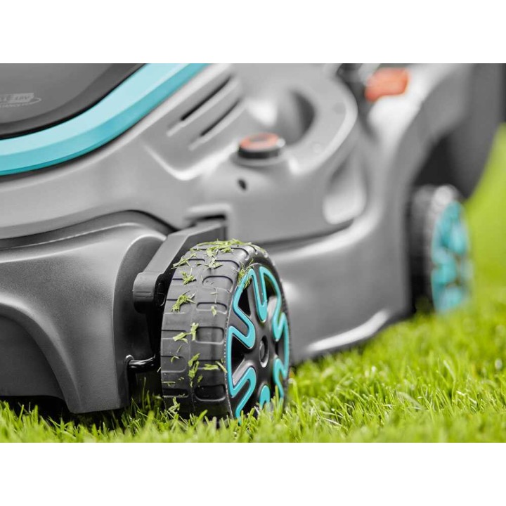 Gardena PowerMax 32/18V P4A solo akkuruohonleikkuri, 32 cm, 18 V, ilman akkua ja laturia