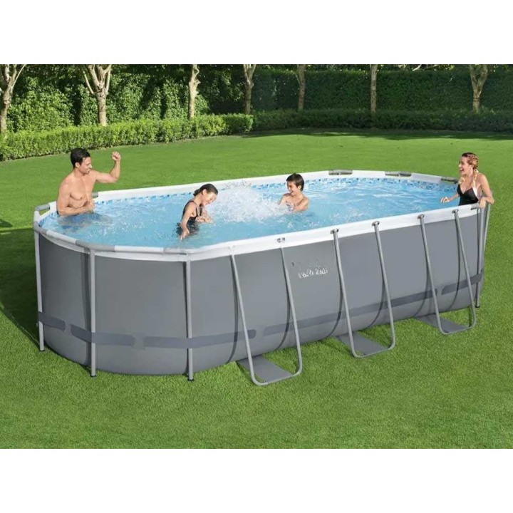 Bestway Power Steel 56710 soikea uima-allas, 549 × 274 × 122 cm