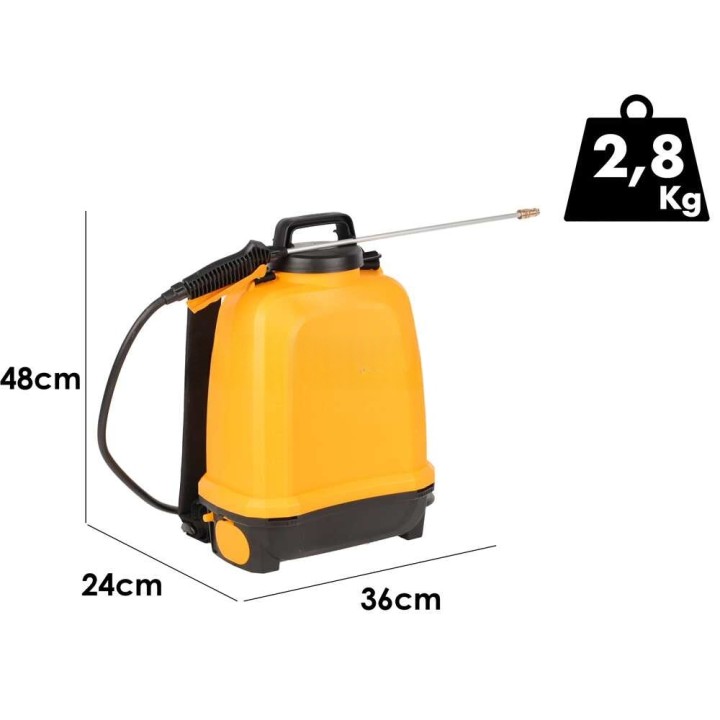 Volpi V-BLACK VITA 12 akkuruisku, 12 l, 14,4 V, 5 bar