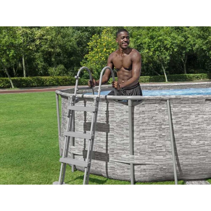 Bestway Power Steel Swim Vista 56714 uima-allas, 427 × 250 × 100 cm, 7 250 l