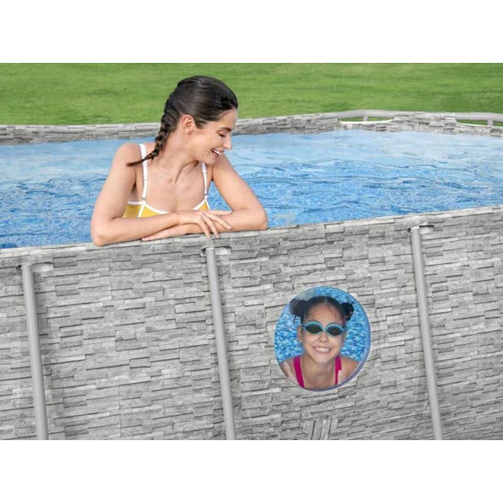 Bestway Power Steel Swim Vista 56714 uima-allas, 427 × 250 × 100 cm, 7 250 l