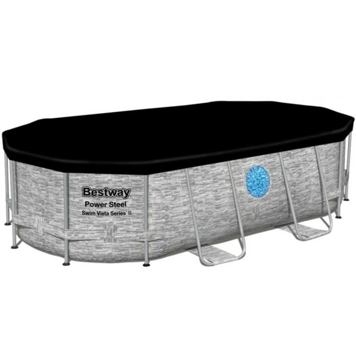 Bestway Power Steel Swim Vista 56714 uima-allas, 427 × 250 × 100 cm, 7 250 l