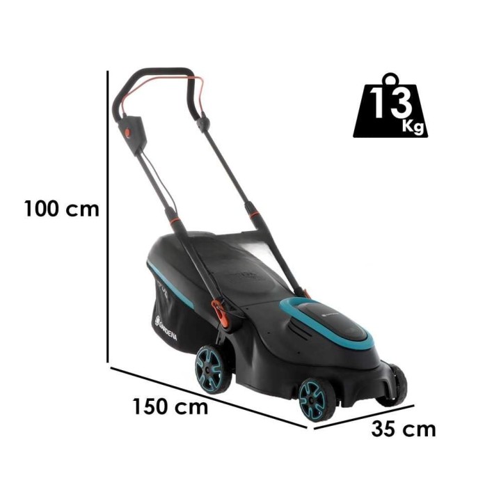 Gardena PowerMax 37/36V P4A akkuruohonleikkuri, 36 V, 37 cm