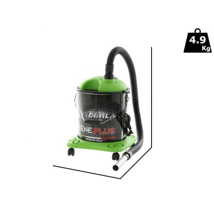 Ribimex Ceneplus tuhkaimuri, 18 l, 950 W, puhallustoiminto