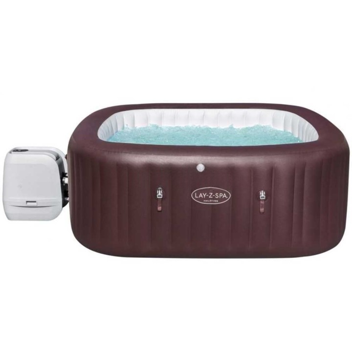 Bestway Lay-Z-Spa Maldives HydroJet Pro 60033 ulkoporeallas, 201 × 201 × 80 cm