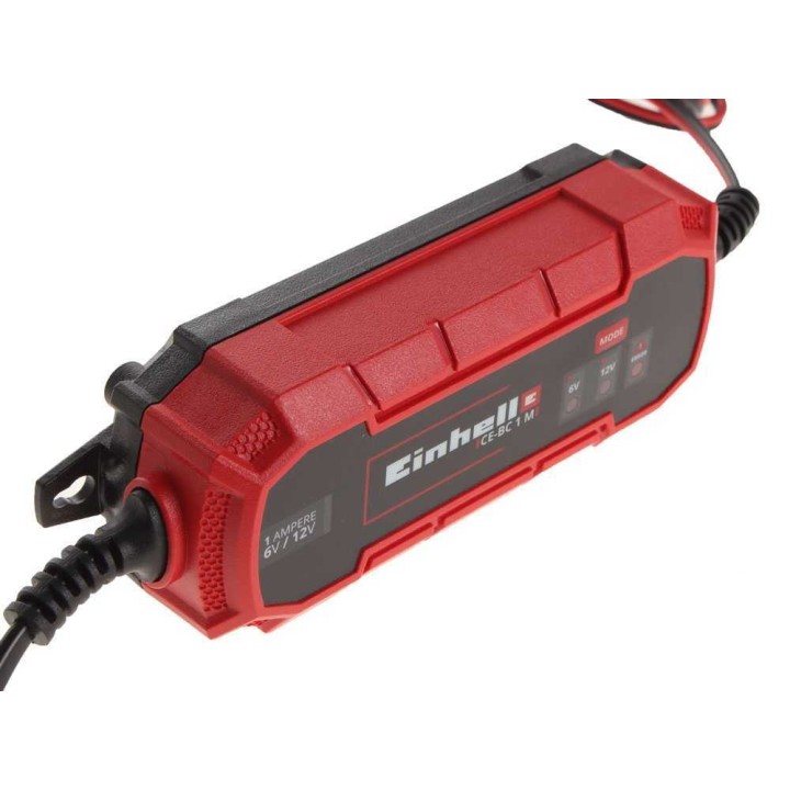 Einhell CE-BC 1 M akkulaturi ja ylläpitolaturi, 6/12 V, 3–32 Ah