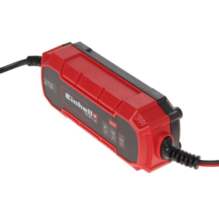 Einhell CE-BC 1 M akkulaturi ja ylläpitolaturi, 6/12 V, 3–32 Ah