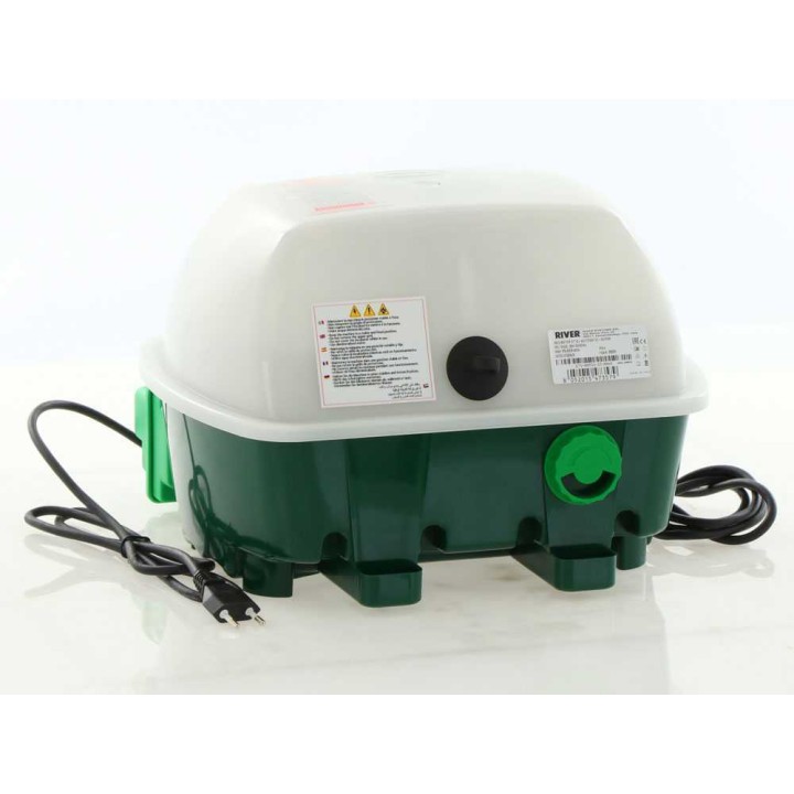 River Systems ET 12 SUPER automaattinen hautomakone, 12 munaa, 80 W, 230 V