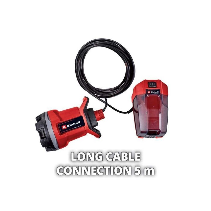Einhell GE-DP 18/25 Li Solo uppopumppu likavedelle, 18 V, ilman akkua