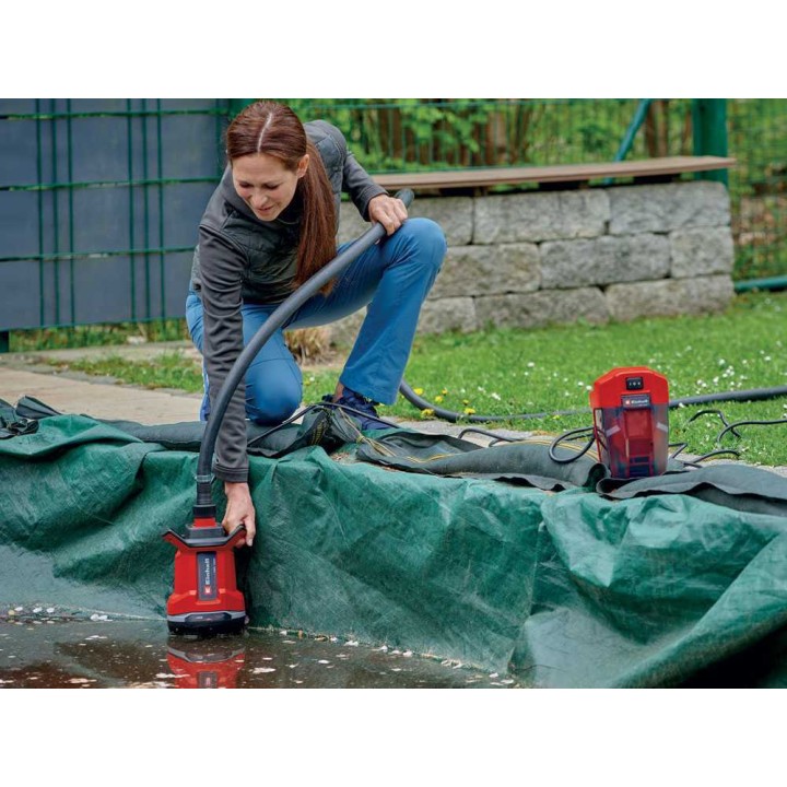 Einhell GE-DP 18/25 Li Solo uppopumppu likavedelle, 18 V, ilman akkua