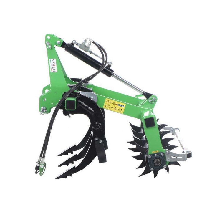 Seven Italy Simply -kultivaattori, 3 elementtiä, 120 cm, hydraulinen jyrä