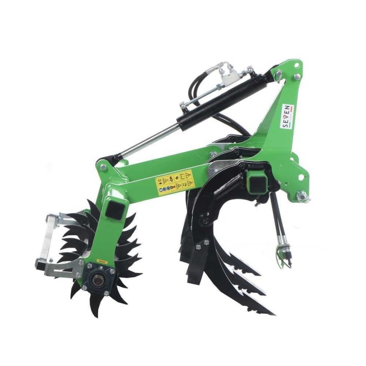 Seven Italy Simply -kultivaattori, 3 elementtiä, 120 cm, hydraulinen jyrä