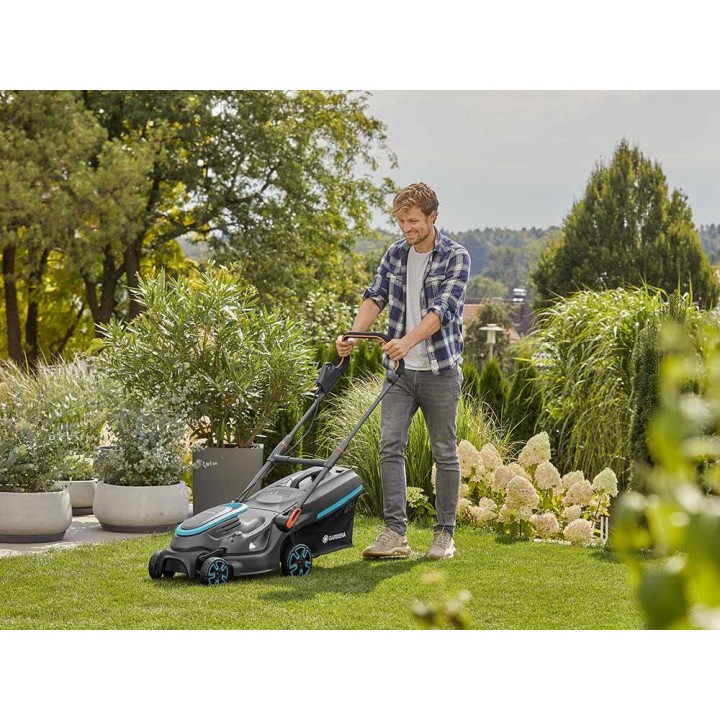 Gardena PowerMax 37/1800 sähköruohonleikkuri, 1 800 W, 37 cm