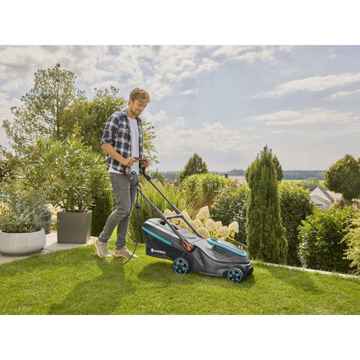 Gardena PowerMax 37/1800 sähköruohonleikkuri, 1 800 W, 37 cm