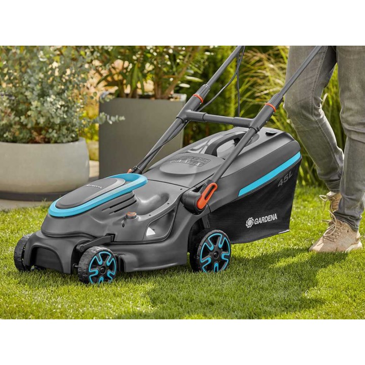 Gardena PowerMax 37/1800 sähköruohonleikkuri, 1 800 W, 37 cm