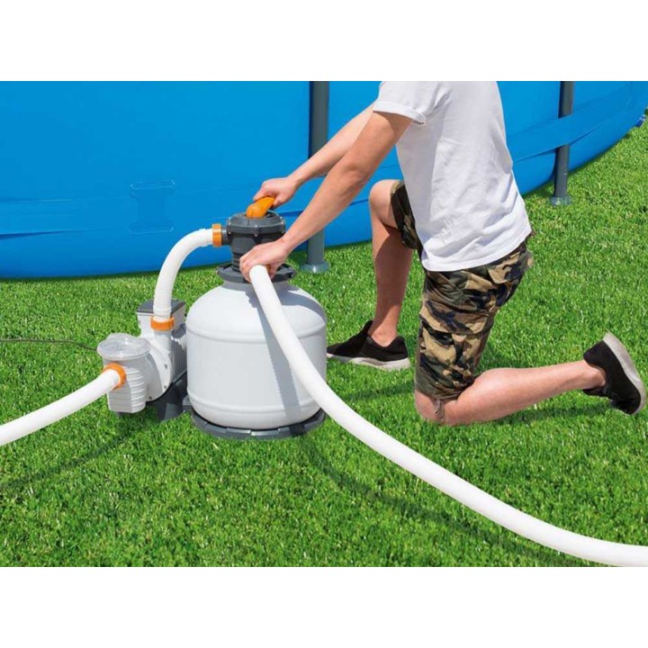 Bestway 58486 hiekkasuodatinpumppu uima-altaalle, 11 355 l/h, 500 W