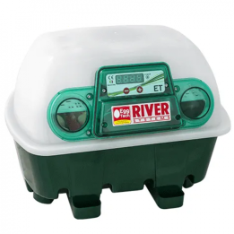 River Systems ET 12 digitaalinen haudontakone 12 munaa 80 W 230 V