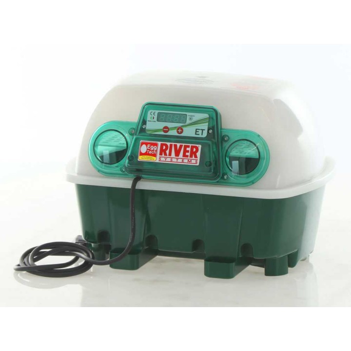 River Systems ET 12 digitaalinen haudontakone, 12 munaa, 80 W, 230 V