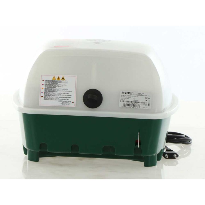 River Systems ET 12 digitaalinen haudontakone, 12 munaa, 80 W, 230 V