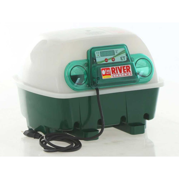 River Systems ET 12 digitaalinen haudontakone, 12 munaa, 80 W, 230 V
