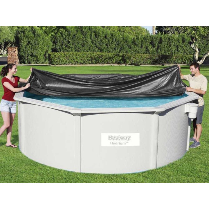 Bestway 58292 uima-altaan suojapeite, Ø396 cm, pyöreille altaille
