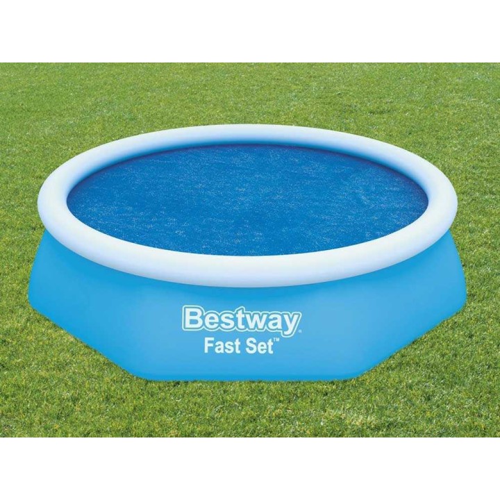 Bestway 58060 lämpöpeite pyöreälle Fast Set -altaalle, Ø244 cm