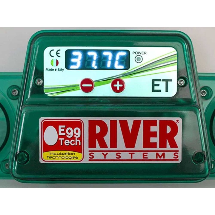 River Systems ET 24 automaattinen haudontakone, 24 munaa, 130 W, 230 V