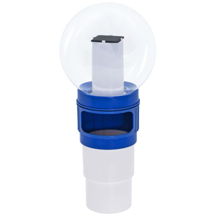 Bestway 58699 klooriannostelija LED valolla 6 tabletille valkoinen ja sininen