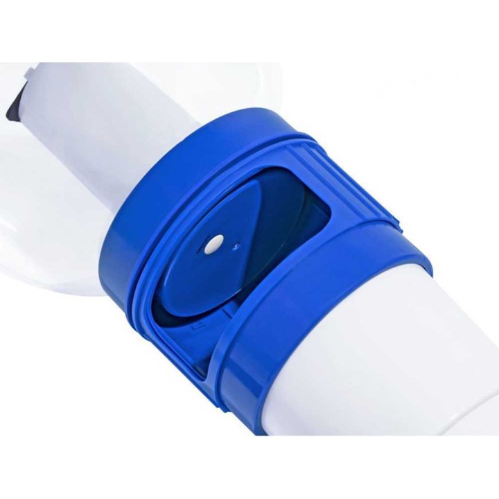 Bestway 58699 klooriannostelija LED-valolla, 6 tabletille, valkoinen ja sininen