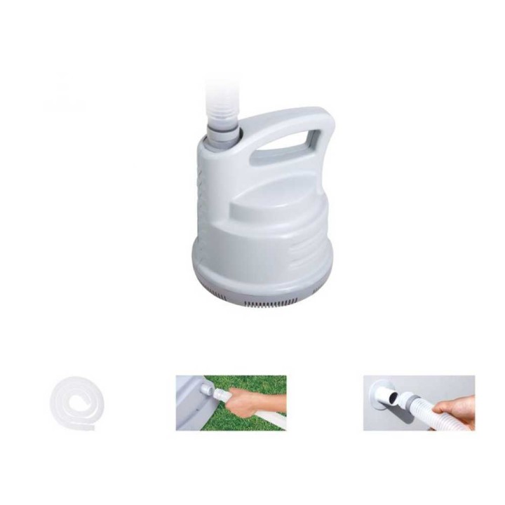 Bestway 58230 tyhjennyspumppu altaalle, 3 028 l/h, 5 m letku