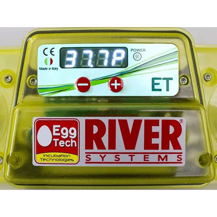 River Systems ET 12 BIOMASTER automaattinen haudontalaite, 12 munaa, 230 V, 80 W