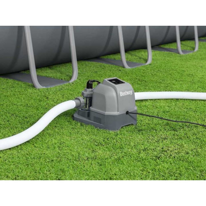 Bestway Hydrogenic -suolakloorain uima-altaalle, 6 g/h, 26 498 l, 1 249 l/h