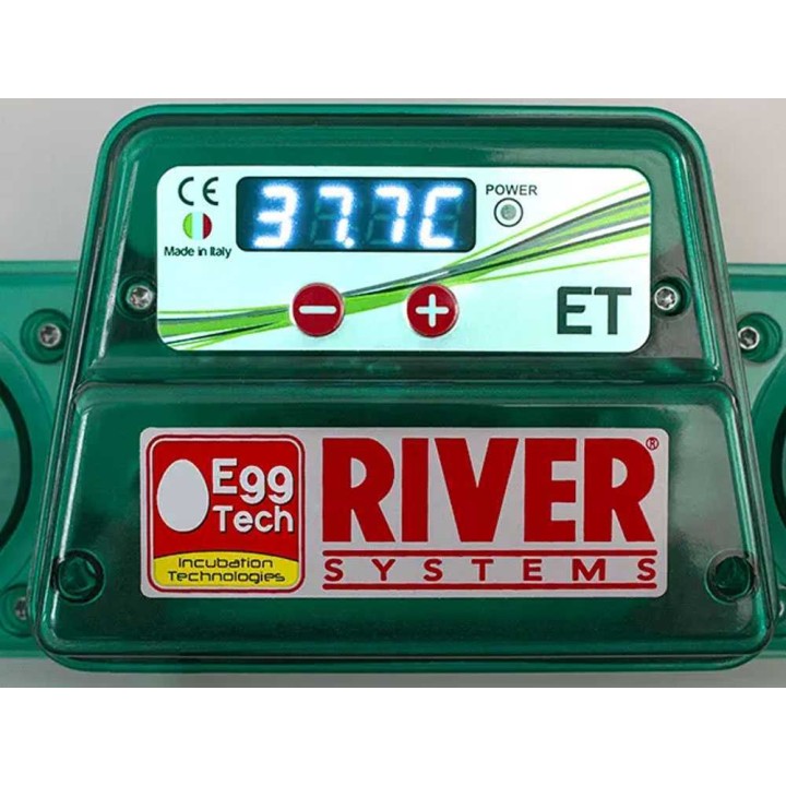 River Systems ET 24 manuaalinen haudontakone, 24 munaa, 130 W, 230 V