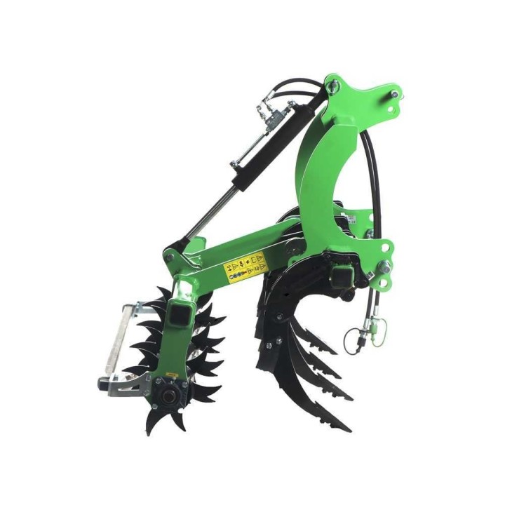 Seven Italy BIG riputin neljällä ankkurilla, 160 cm, hydraulinen rulla, 40–70 HP