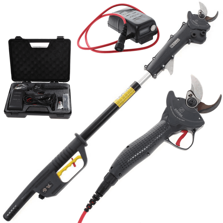Zanon Shark ZS50 akkuoksasakset 50 4 V 2 9 Ah 100 cm jatkovarsi