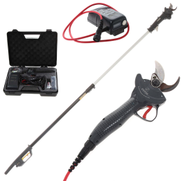 Zanon Shark ZS 50 sähköoksasakset jatkovarrella 50 4 V 2 9 Ah 255 cm