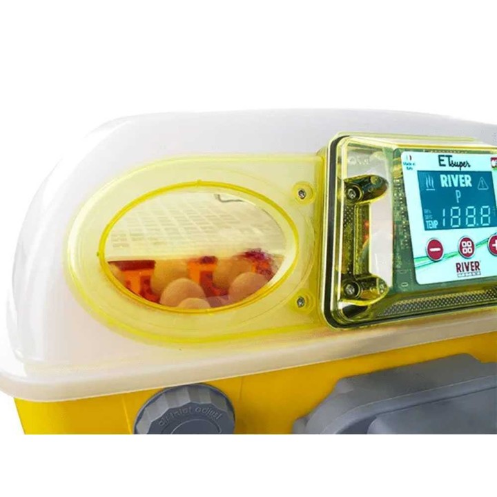 River Systems ET 24 SUPER BIOMASTER automaattinen hautomakone, 24 munaa, 230 V